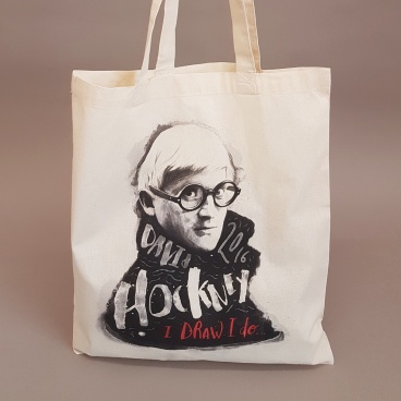 Cotton Promotional Bag | David Hockney | Digital Print