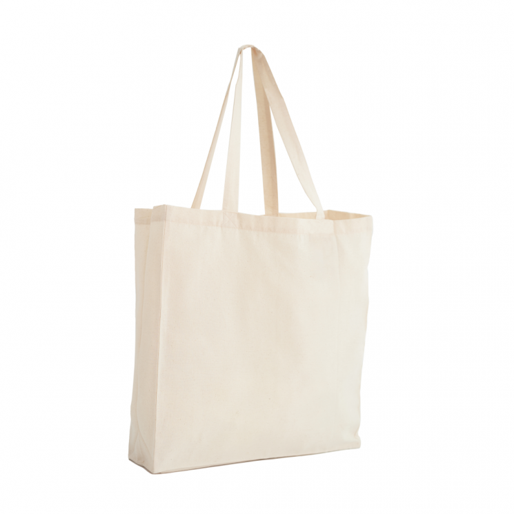 4oz Recycled Cotton Gusseted Shopper