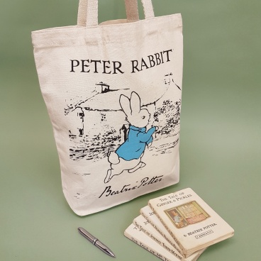 Natural Shopper Bag | Beatrix Potter Peter Rabbit | Screen Print