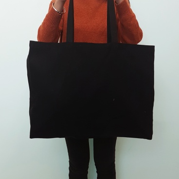 Black Super Shopper Bag