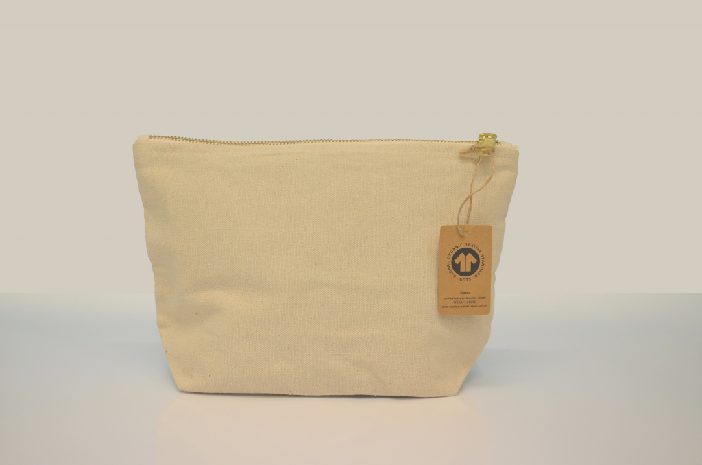 Fairtrade & Organic Wash Bag | Print With Your Design | BIDBI
