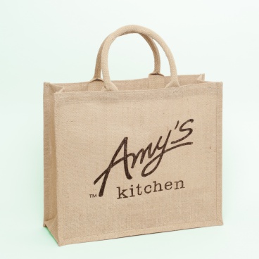 Large Jute Bag | Amy's Kitchen | Screen Print