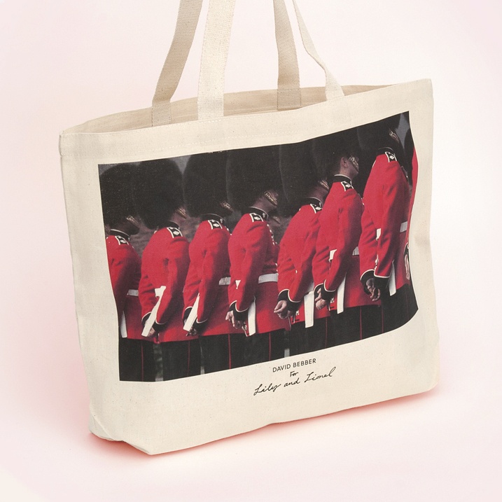 Natural Large Shopper Bag | Lily & Lionel | Digital Print
